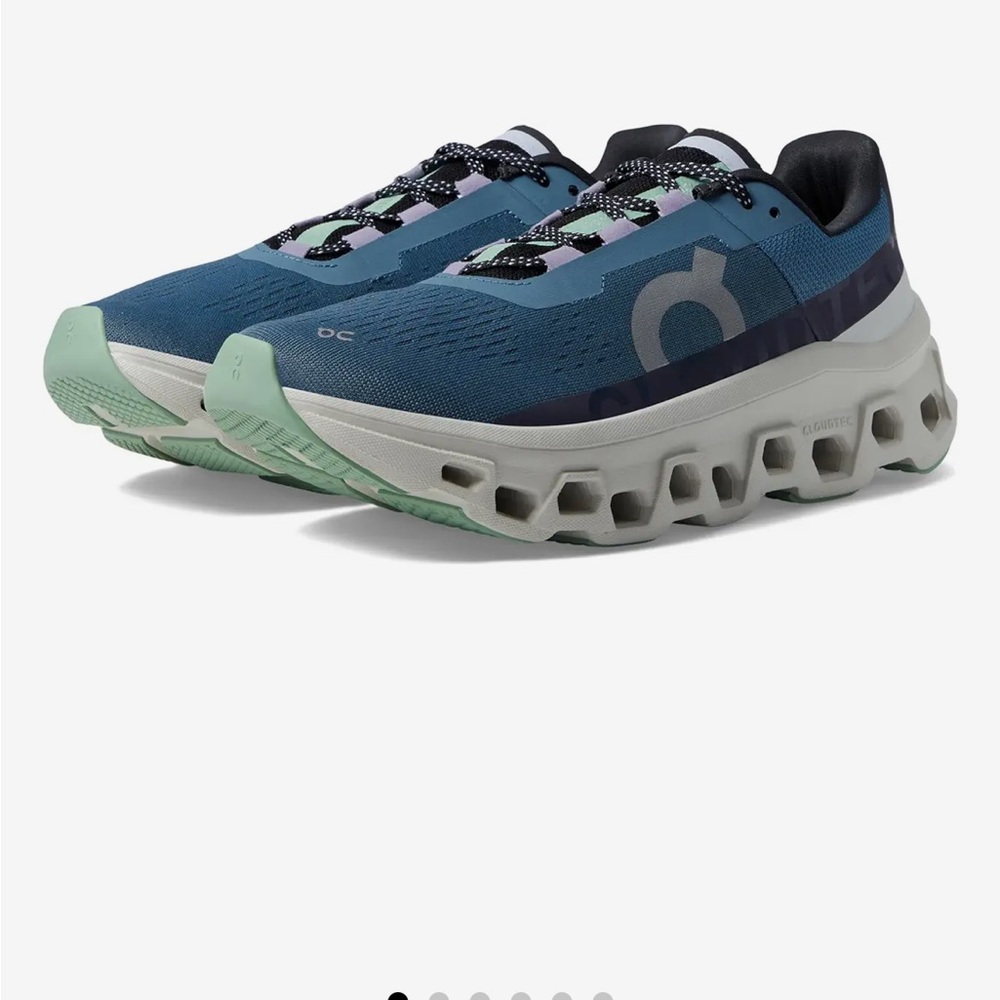 On Running Women's Shoes in Blue and Mint